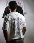 Camiseta blanca overzise Angels Million