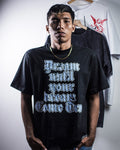 Camiseta negra oversize Angels Million