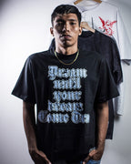 Camiseta negra oversize Angels Million